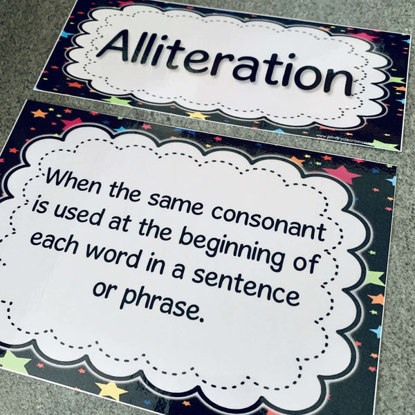 Figurative Language Matching Activity Display Pack Primary Classroom