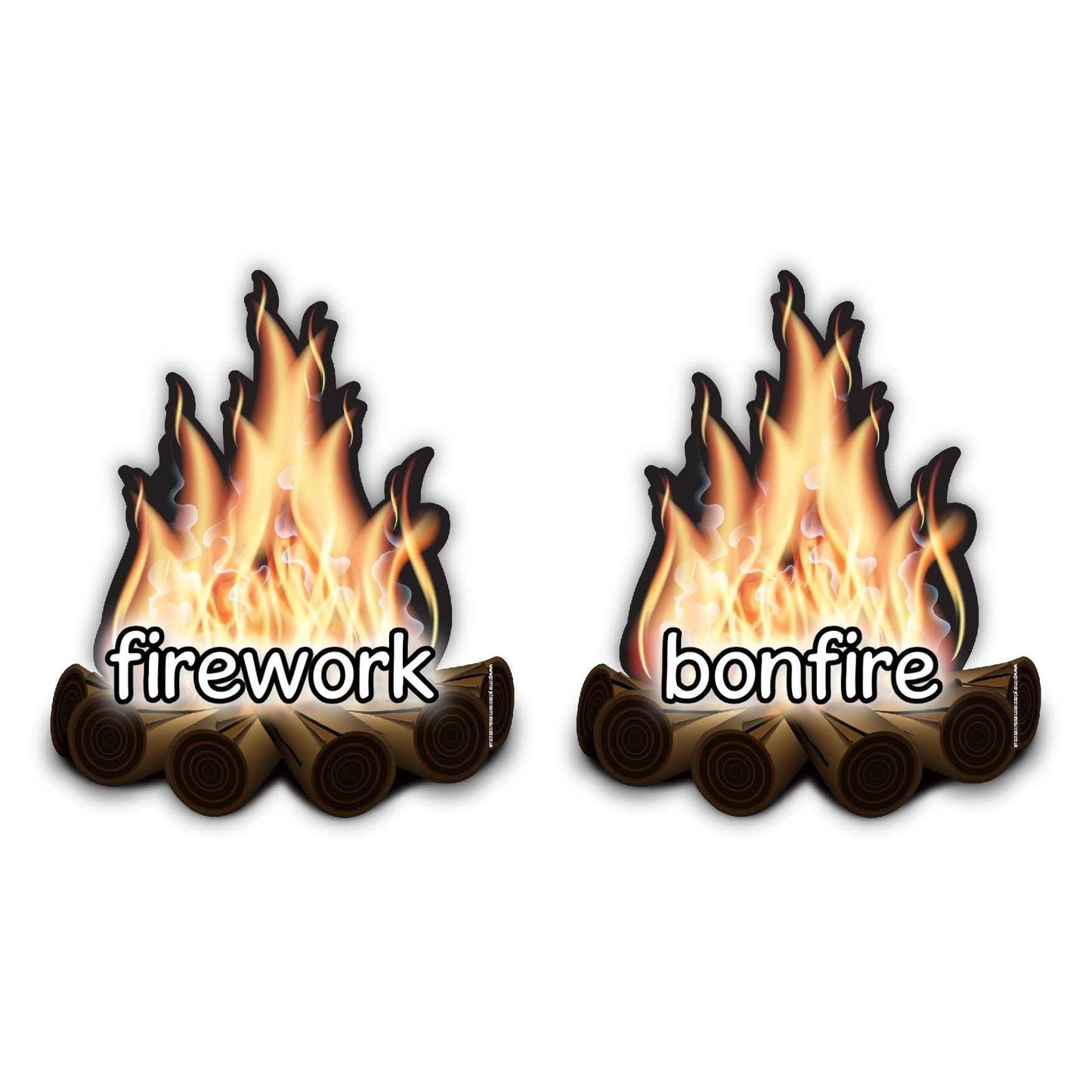 Fireworks Vocabulary Pack:Primary Classroom Resources