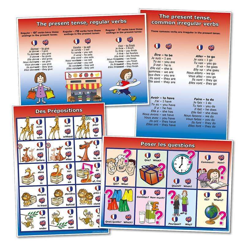 French Grammar Posters:Primary Classroom Resources