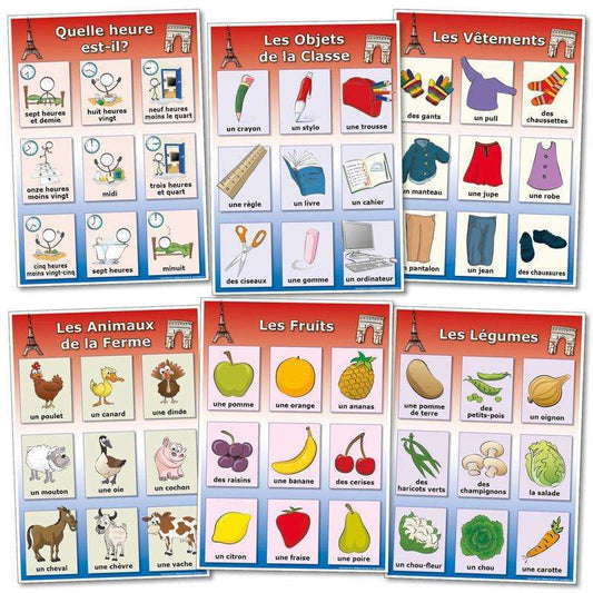 French Poster Sets 3:Primary Classroom Resources
