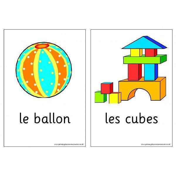 French Vocabulary Cards - Toys:Primary Classroom Resources