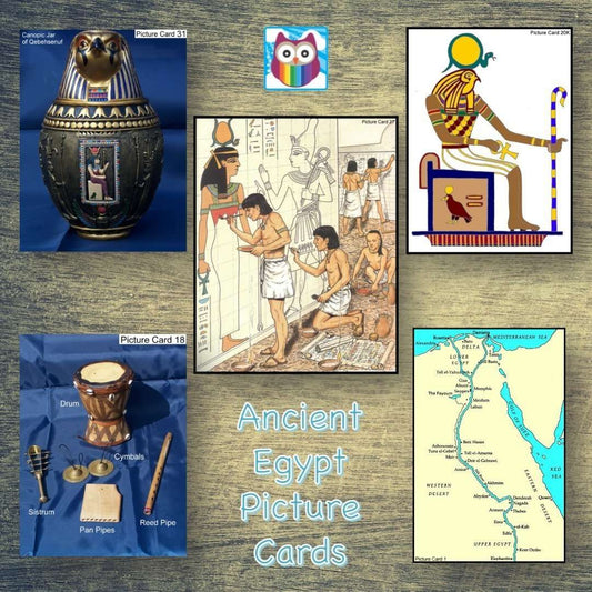 History Helper - Ancient Egypt - Picture Cards:Primary Classroom Resources