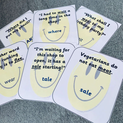 Homonyms Loop Cards:Primary Classroom Resources