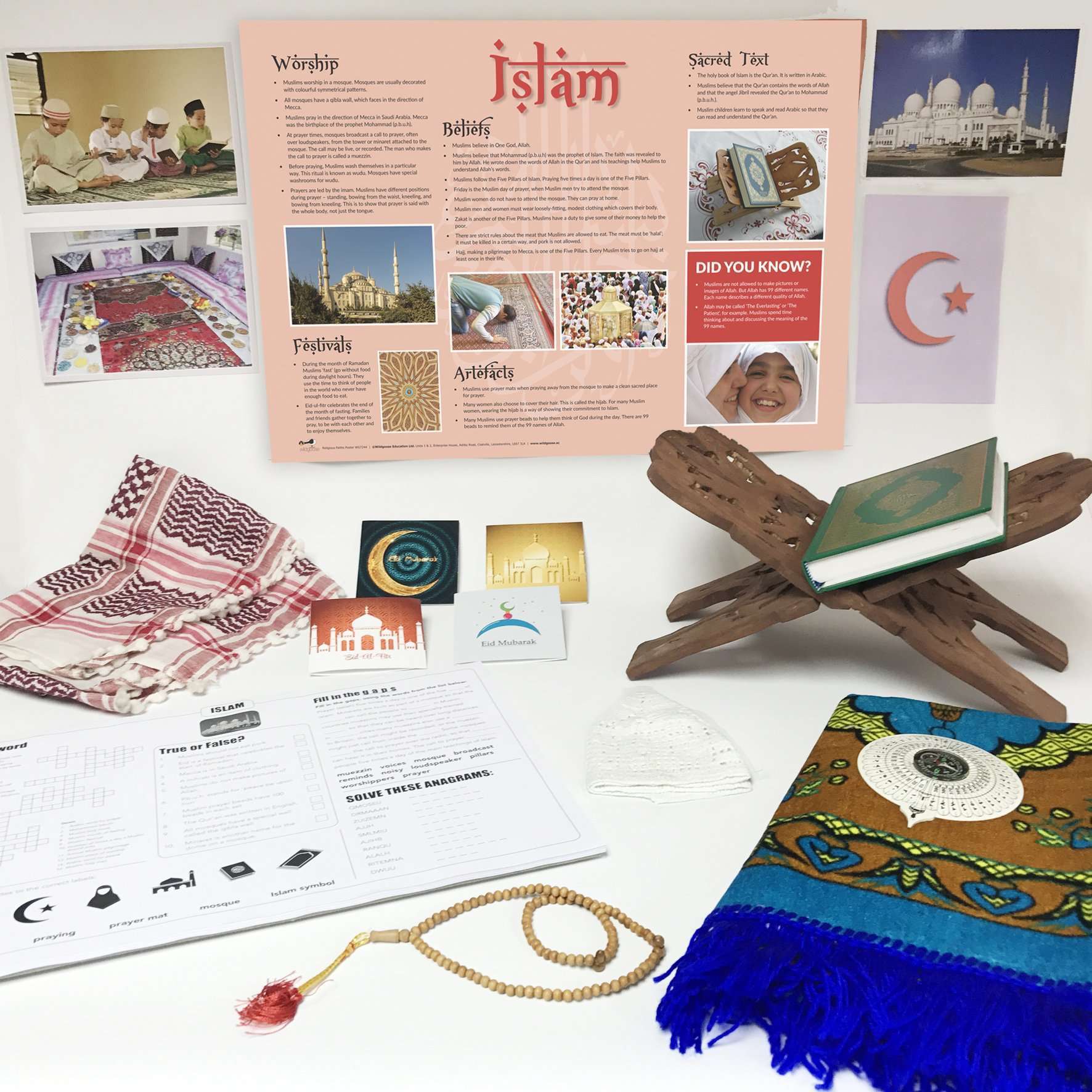 Islamic Artefacts Pack:Primary Classroom Resources