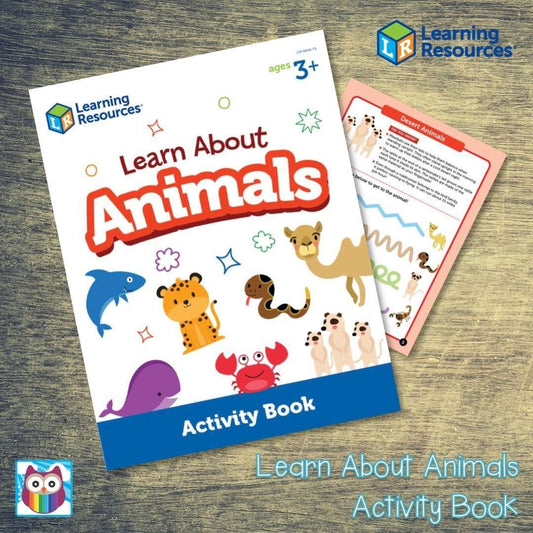 Learn About Animals Activity Book:Primary Classroom Resources