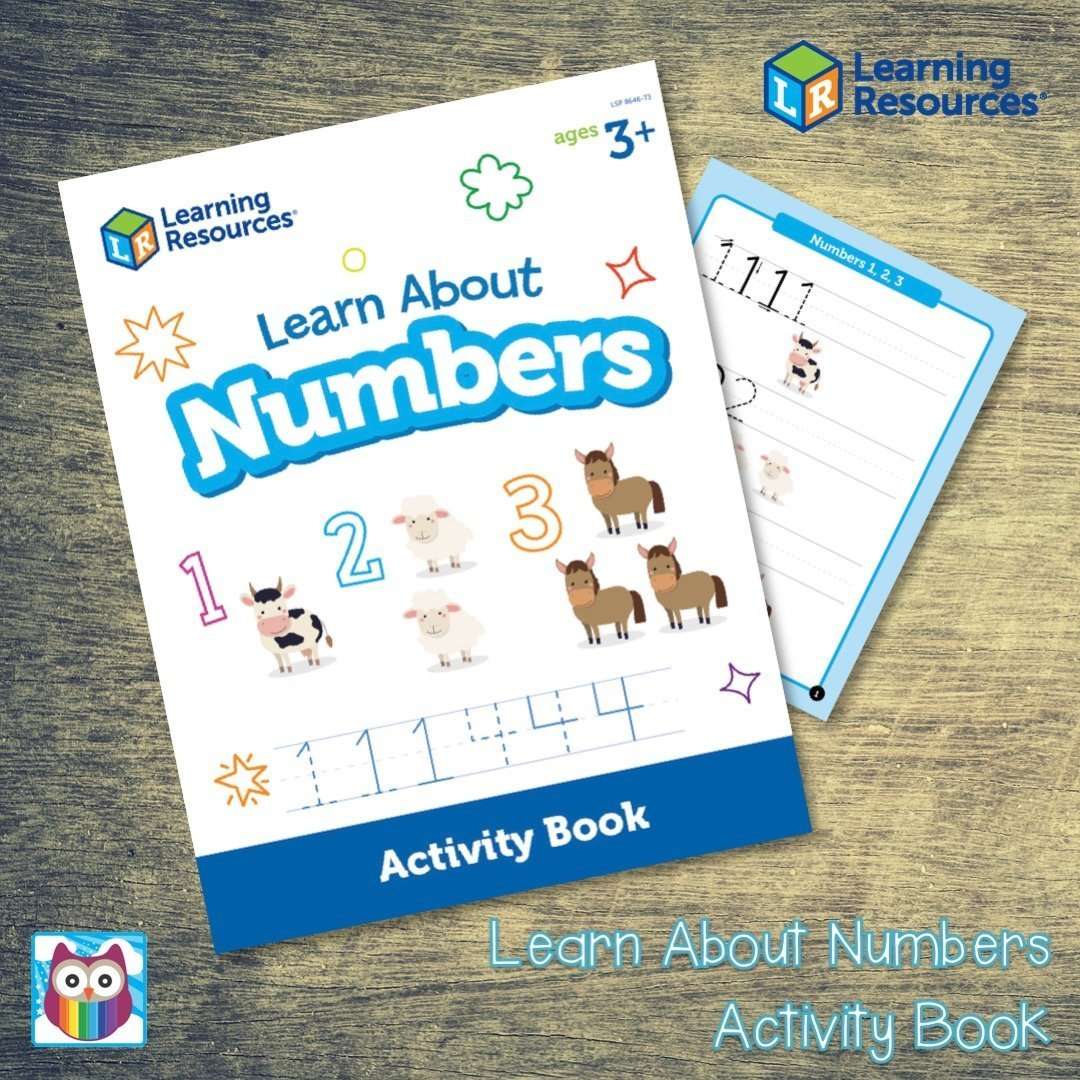 Learn About Numbers Activity Book – Primary Classroom Resources