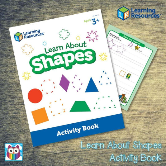 Learn About Shapes Activity Book:Primary Classroom Resources