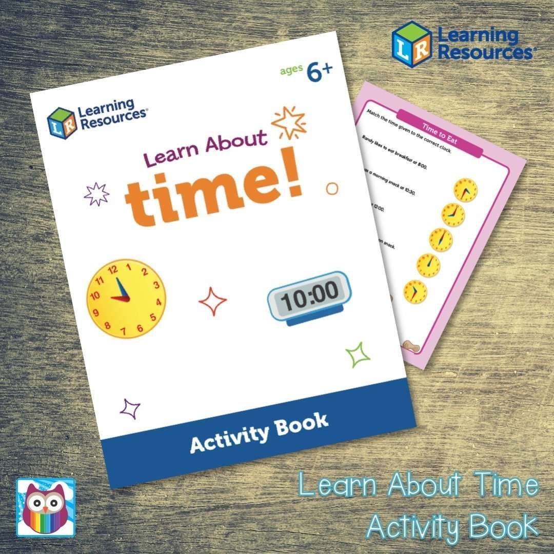 Learn About Time Activity Book:Primary Classroom Resources