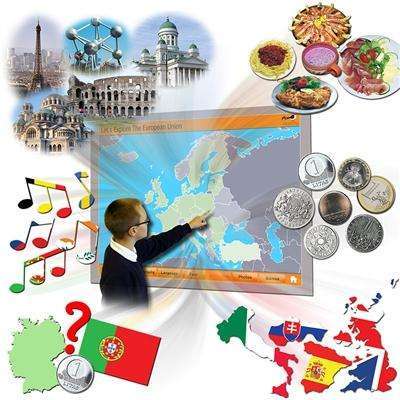 Let's Explore The European Union Interactive CD:Primary Classroom Resources