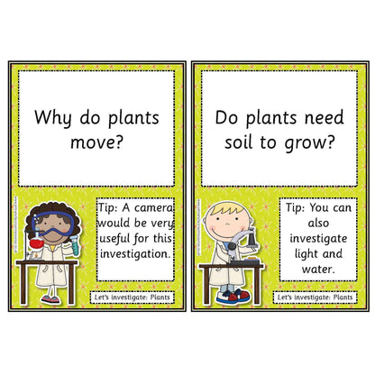 Let's Investigate - Plants - Science Investigations:Primary Classroom Resources