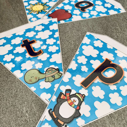Letters and Sounds Phase 2 Bunting:Primary Classroom Resources