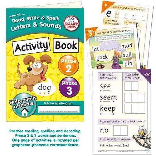 Letters and Sounds Phases 2 & 3 Activity Book:Primary Classroom Resources