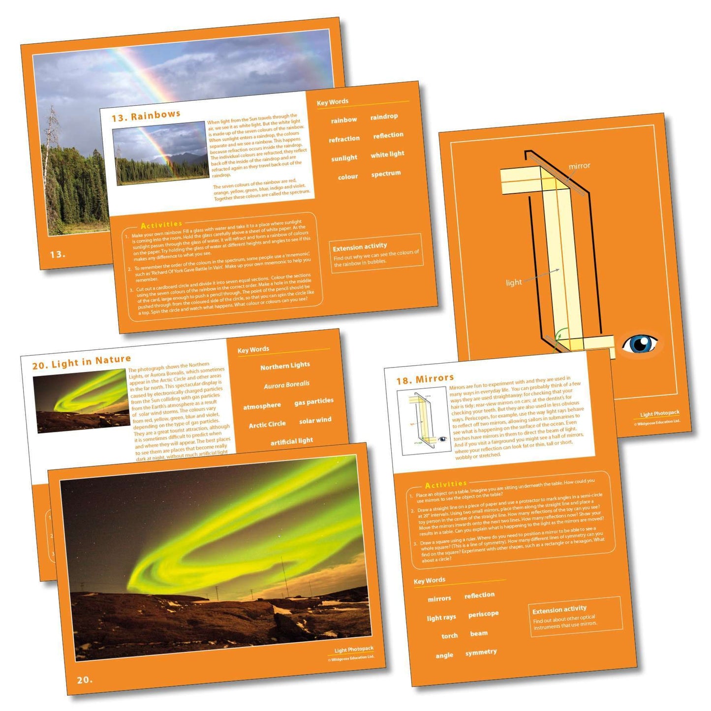 Light Photopack:Primary Classroom Resources