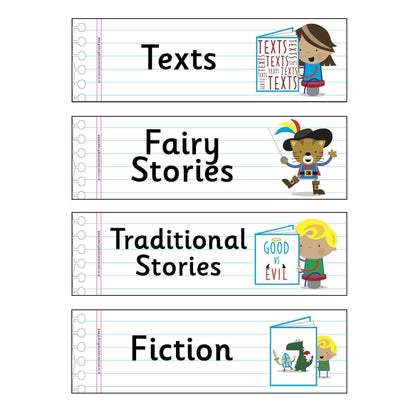 Literary Genres Flashcards:Primary Classroom Resources