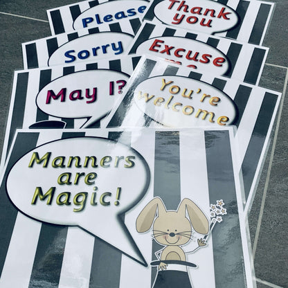 Manners are Magic Poster Set:Primary Classroom Resources
