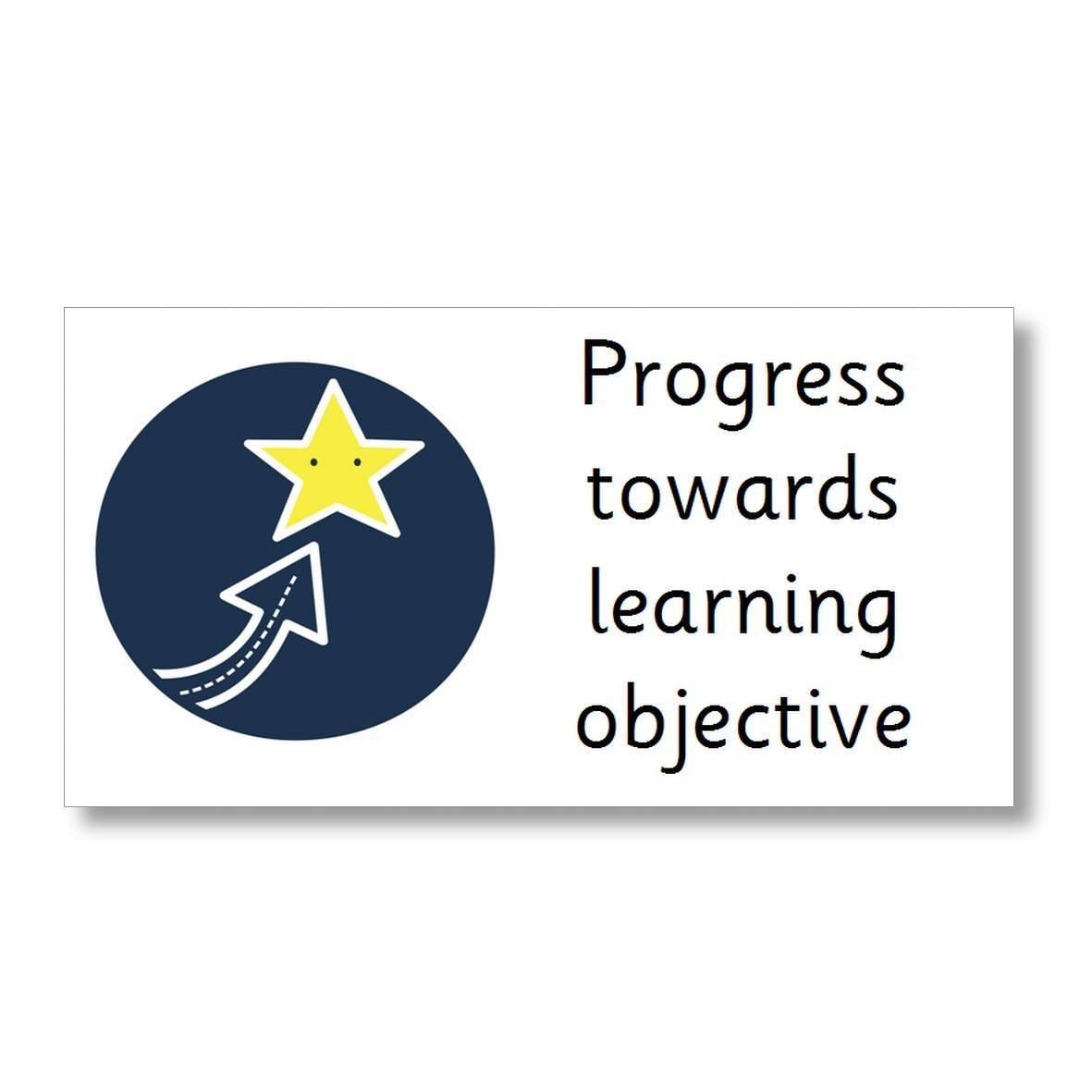 Marking Stickers - Progress towards learning objective:Primary Classroom Resources