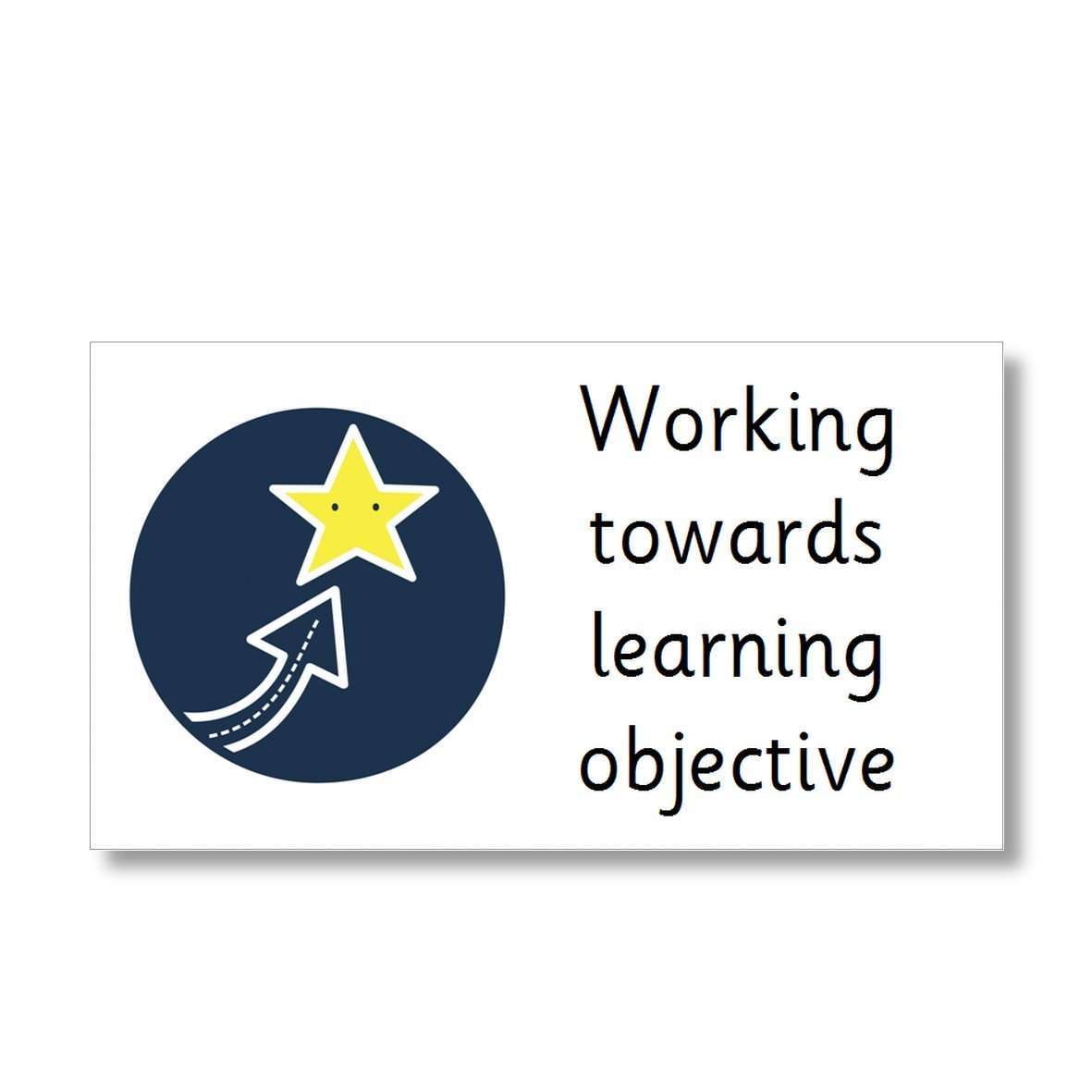 Marking Stickers - Working towards learning objective:Primary Classroom Resources