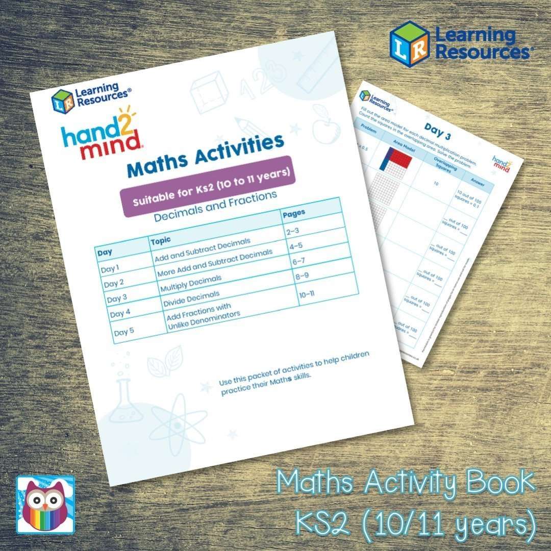 Maths Activity Book - Suitable for KS2 (10/11 years):Primary Classroom Resources