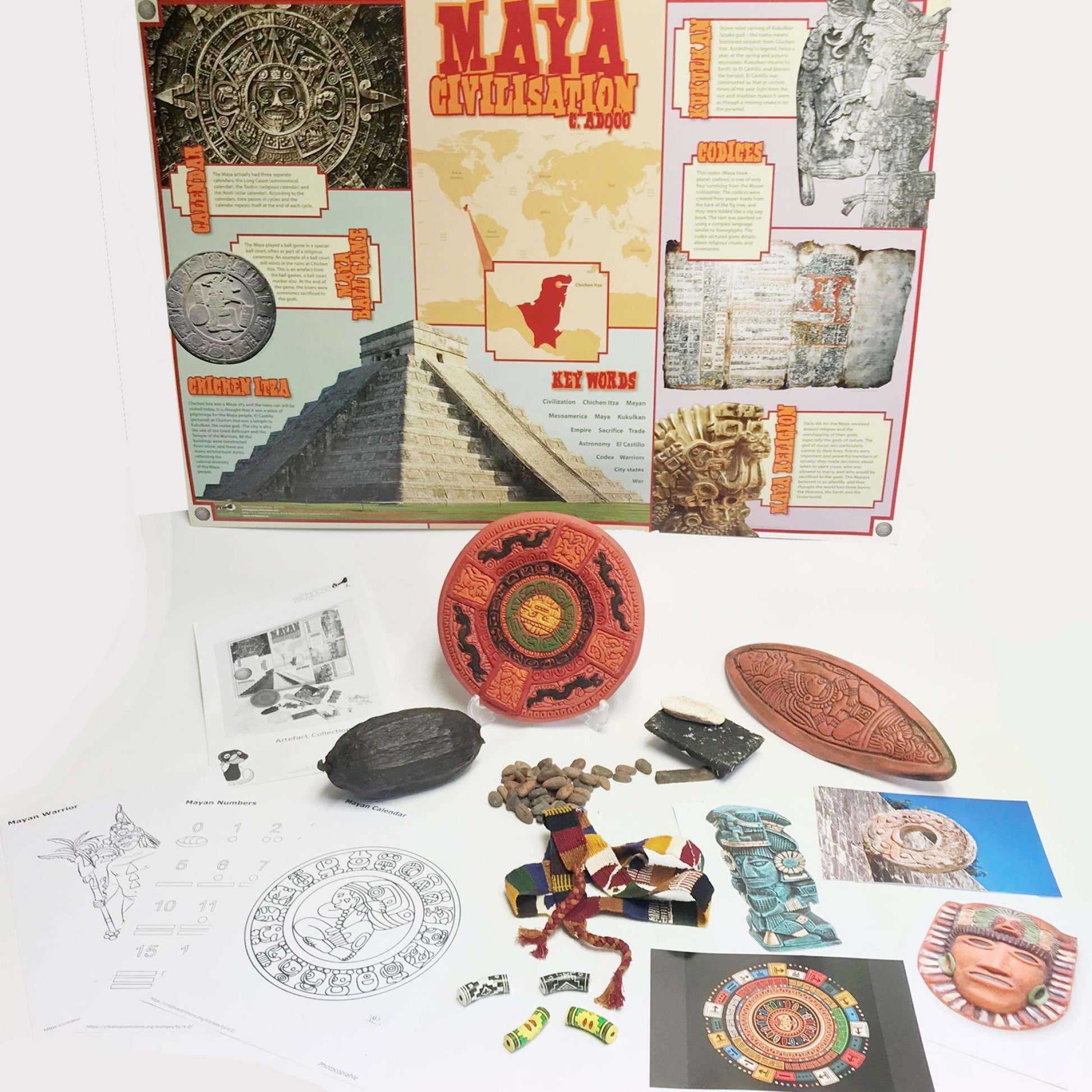 Maya Artefacts Pack:Primary Classroom Resources
