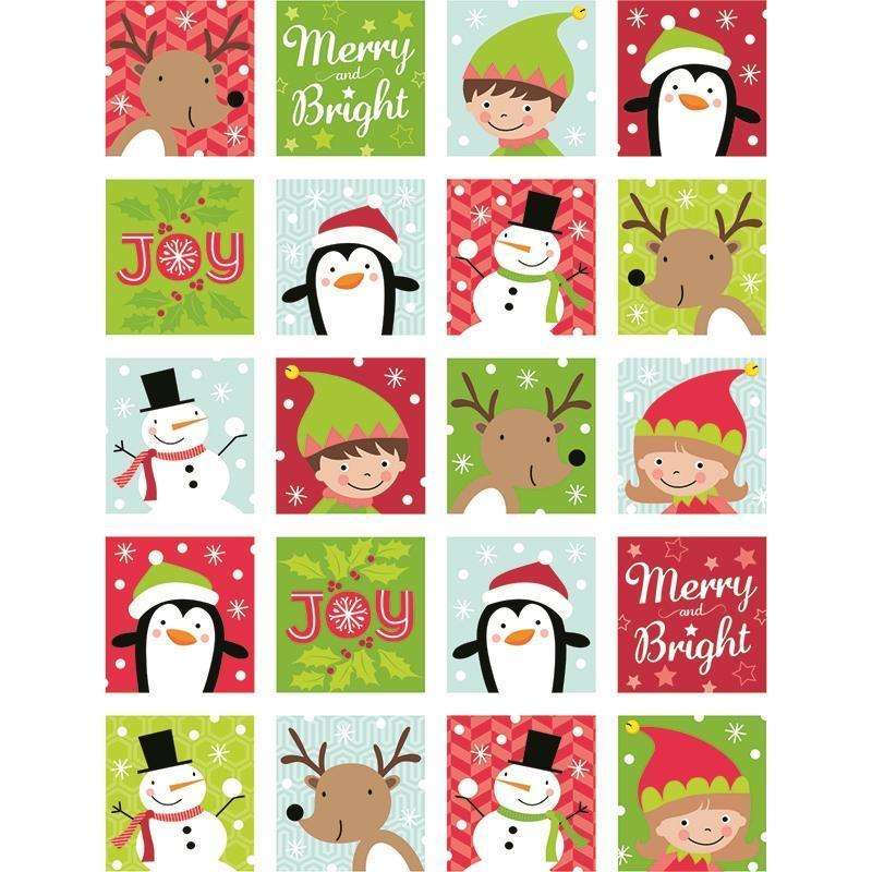 Merry and Bright Classroom Reward Stickers:Primary Classroom Resources