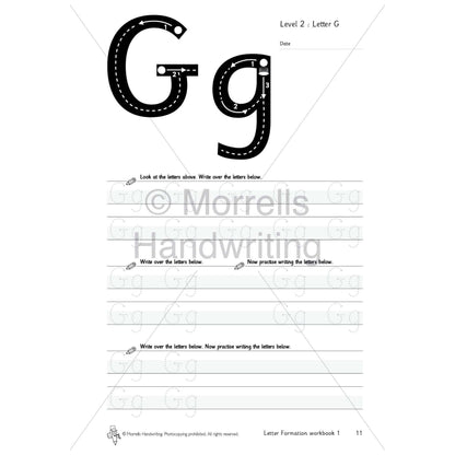 Morrells Handwriting - Letter Formation - Workbook 1:Primary Classroom Resources