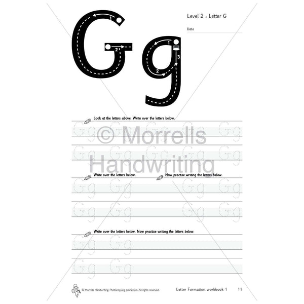 Morrells Handwriting Letter Formation Workbook 1 – Primary Classroom ...