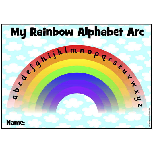 My Rainbow Alphabet Arc:Primary Classroom Resources