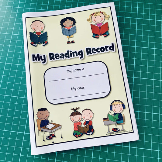 My Reading Record Pack of 10:Primary Classroom Resources