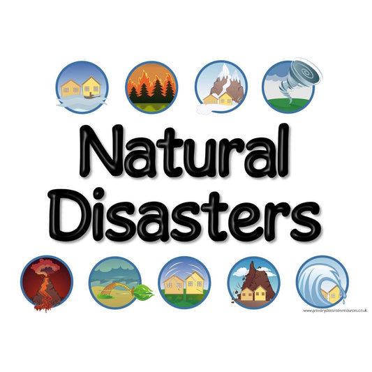 Natural Disasters Display Pack:Primary Classroom Resources