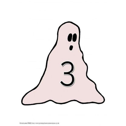Numbers on Ghosts:Primary Classroom Resources