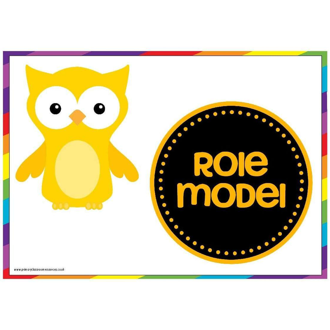 Owl Behaviour Management Chart Cards – Primary Classroom Resources