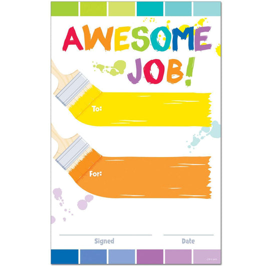 Painted Palette - Awesome Job Award Certificates:Primary Classroom Resources