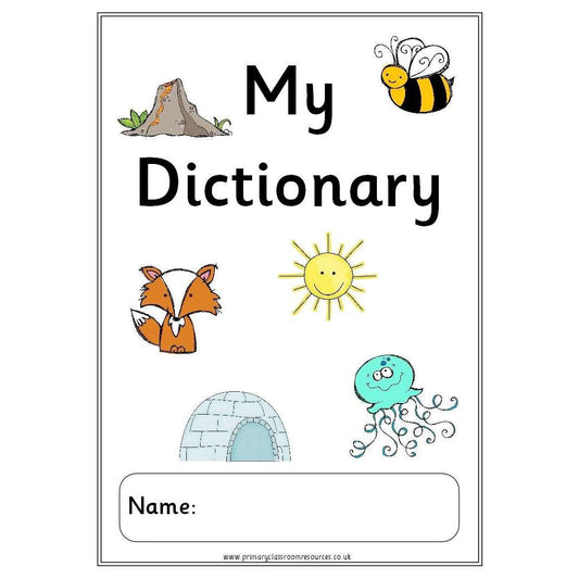 My Dictionary (Colour):Primary Classroom Resources