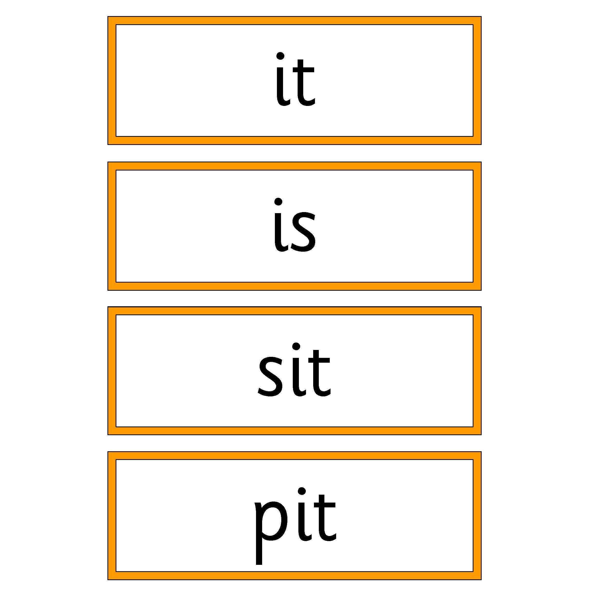 Phase 2 Text Phase 2 Words – Primary Classroom Resources