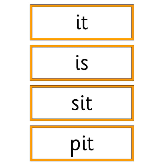 Phase 2 Words:Primary Classroom Resources