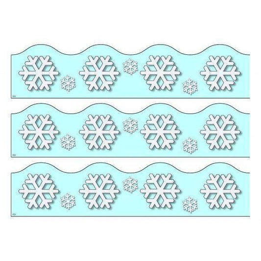 Print Your Own Display Border - Snowflakes:Primary Classroom Resources