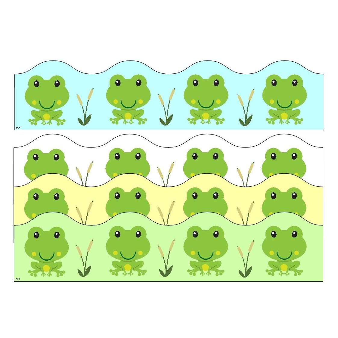Print Your Own Display Borders - Frog Design:Primary Classroom Resources