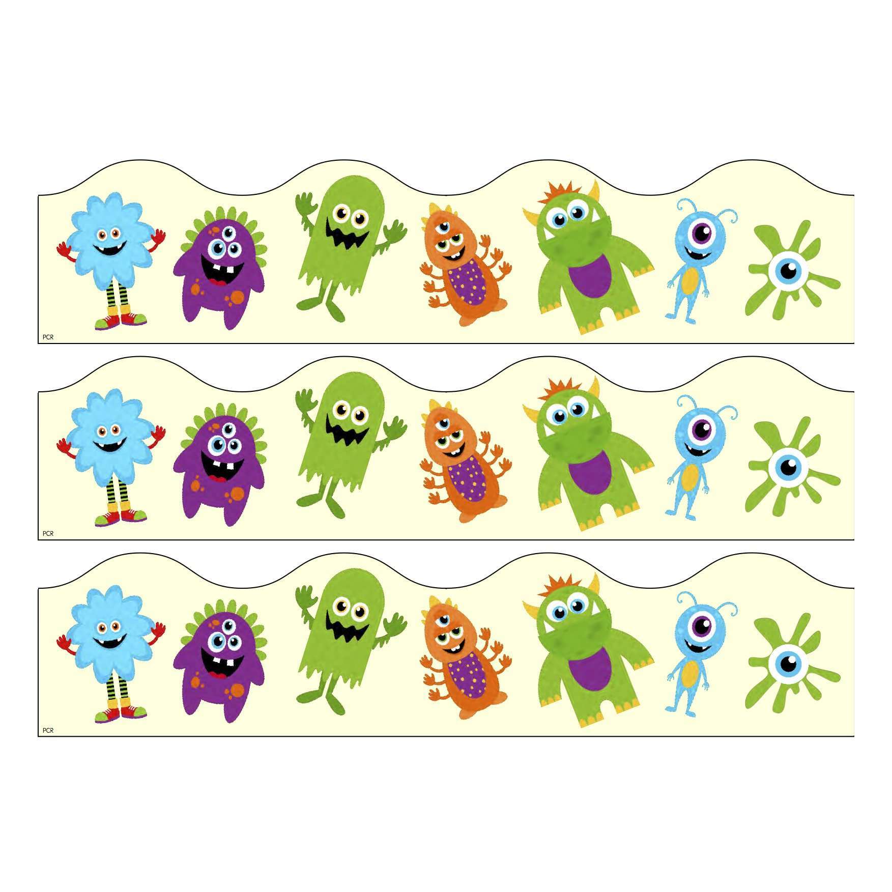 Print Your Own Display Borders  - Monsters Design:Primary Classroom Resources