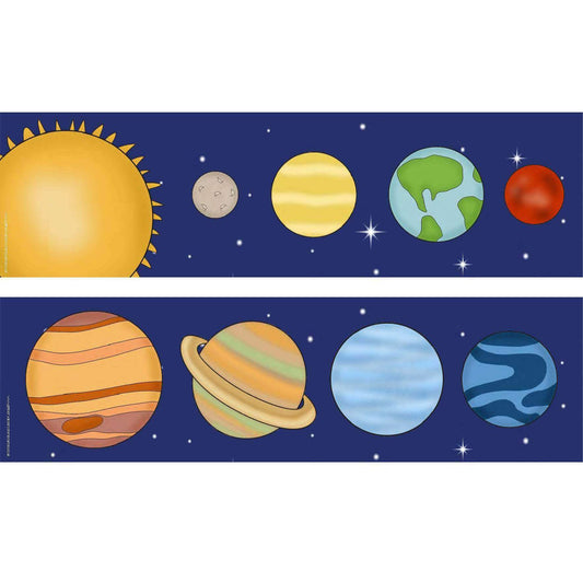 Print Your Own Display Borders - Solar System:Primary Classroom Resources