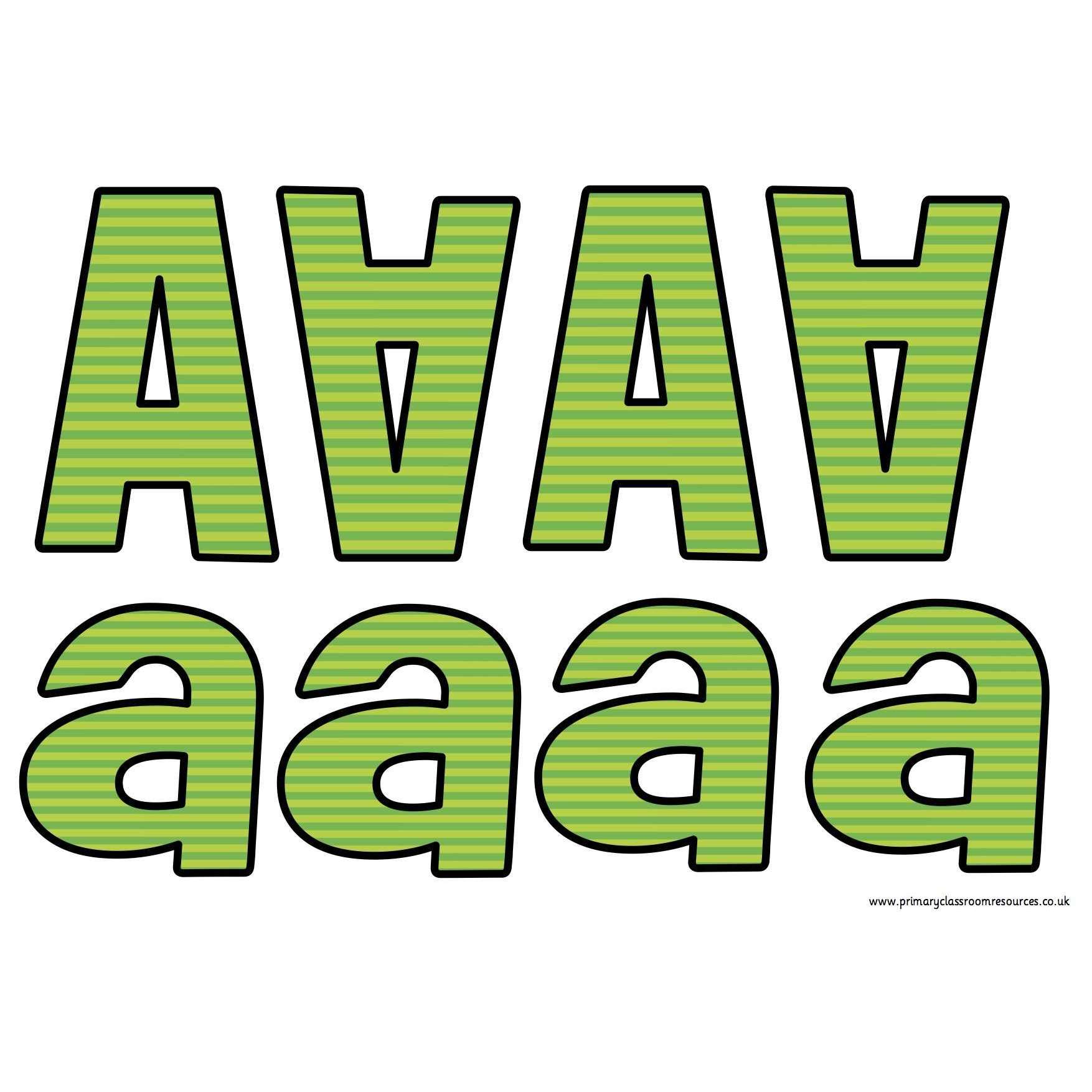 Display Lettering โ Primary Classroom Resources