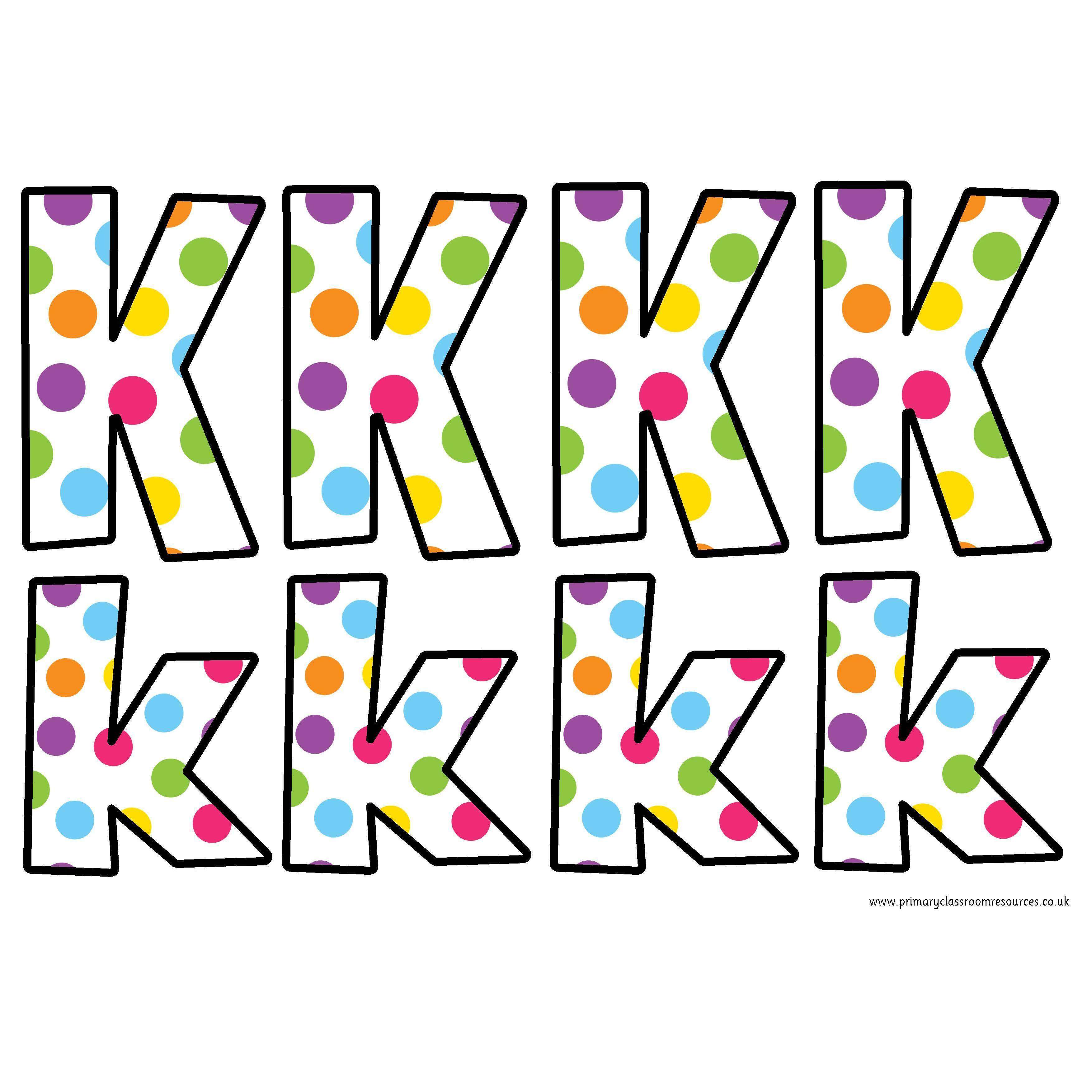 Display Lettering – Primary Classroom Resources