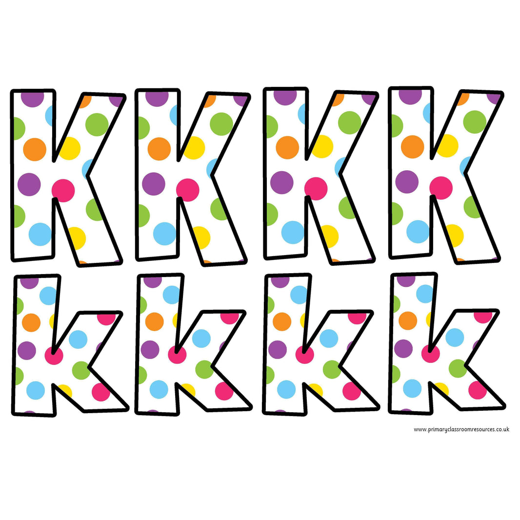 Display Lettering β Primary Classroom Resources