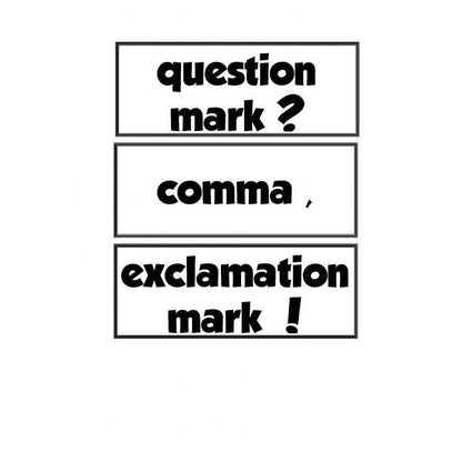 Punctuation Cards:Primary Classroom Resources