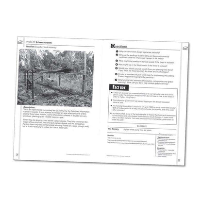 Tropical Rainforests Photo pack & Activity Book:Primary Classroom Resources