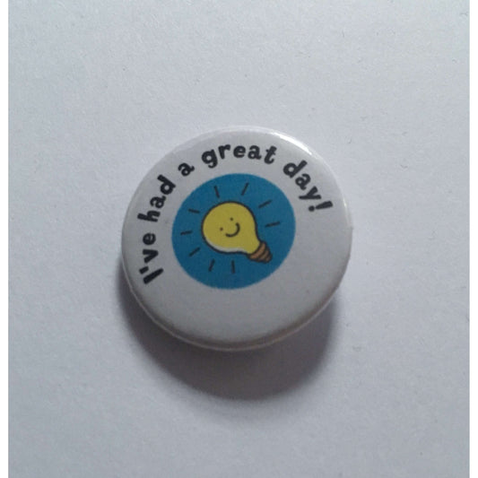 Reward Badge - Great day - Light bulb:Primary Classroom Resources