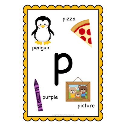SATPIN Pack - Letters & Sounds Phase 2:Primary Classroom Resources