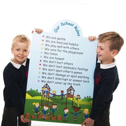 School Rules Sign:Primary Classroom Resources
