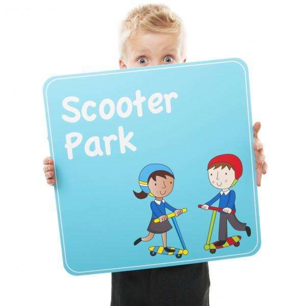 Scooter Park Sign:Primary Classroom Resources
