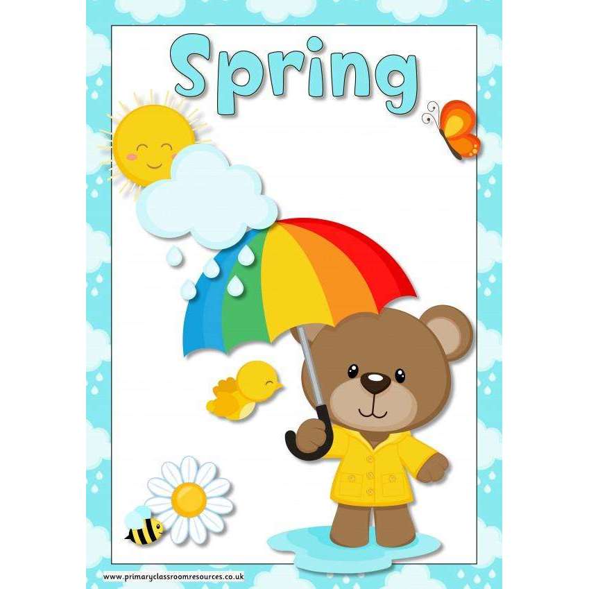 Seasons Bears Posters:Primary Classroom Resources