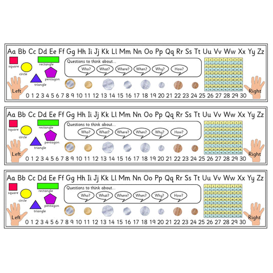 Simple Desk Plates:Primary Classroom Resources